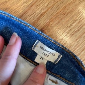 Madewell Roadtripper Crop. Size 29. Inseam 26.